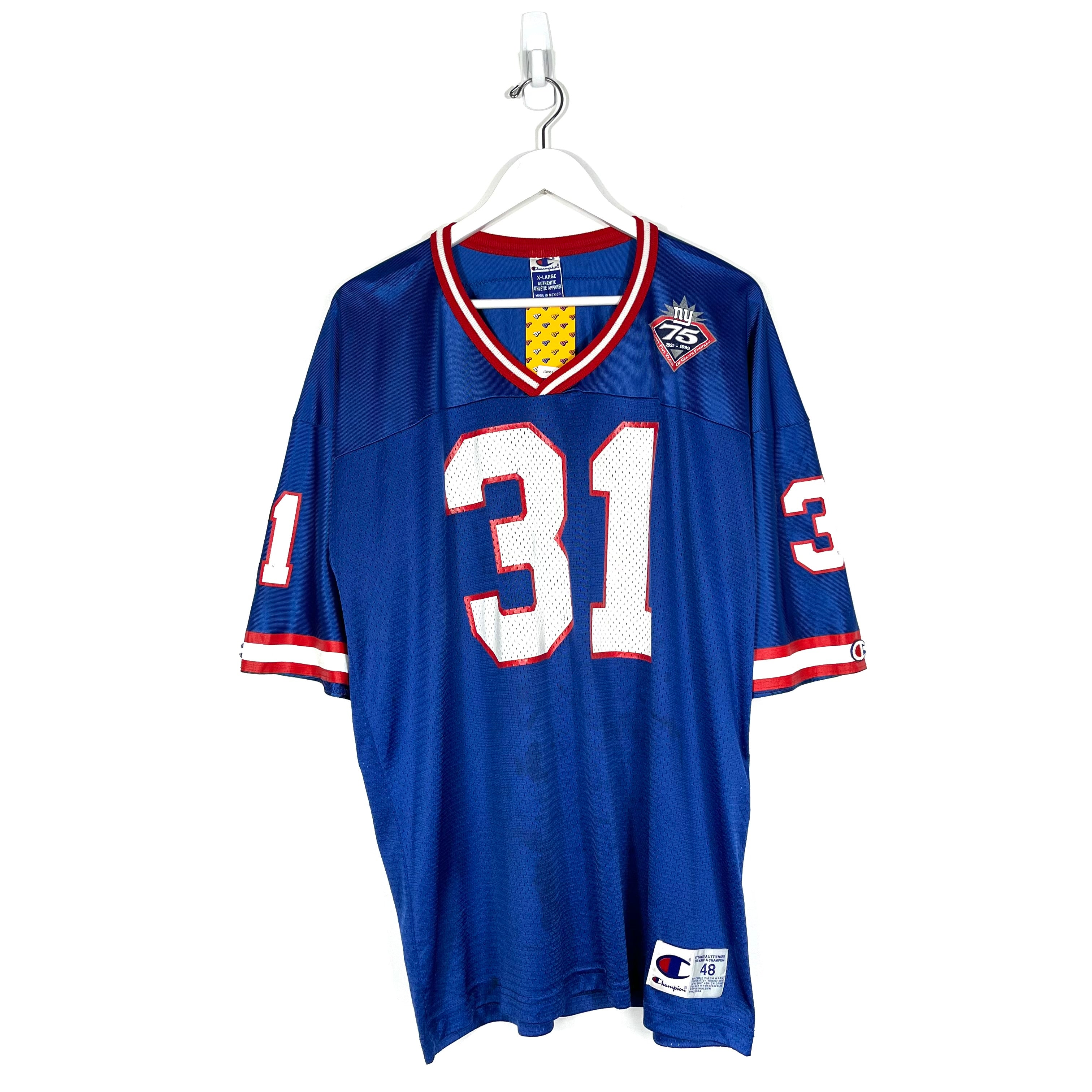 Vintage 1999 Champion NFL New York Giants Jason Sehorn #31 Jersey - Me