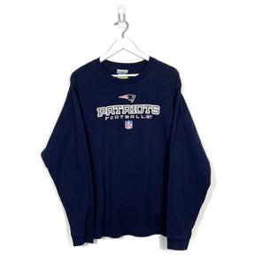 Reebok NFL New England Patriots Long-Sleeve T-Shirt - Men's Large