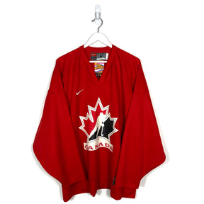 Vintage Nike Team Canada Hockey Jersey - Men's Large
