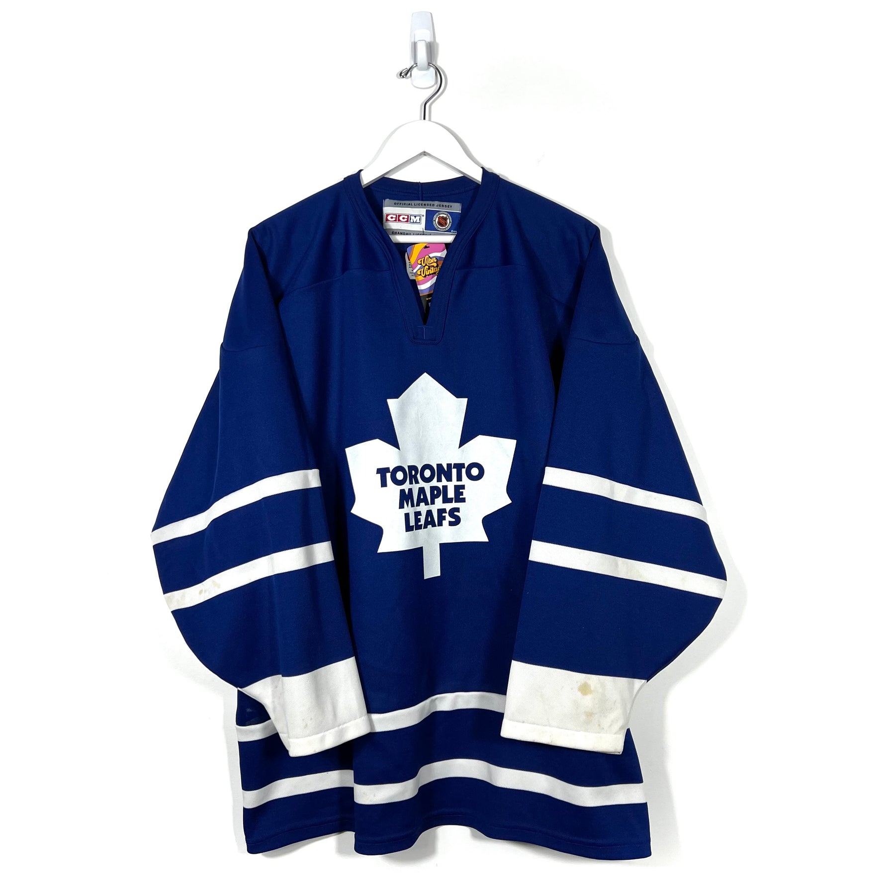 Vintage CCM NHL Toronto Maple Leafs Jersey - Men's XL