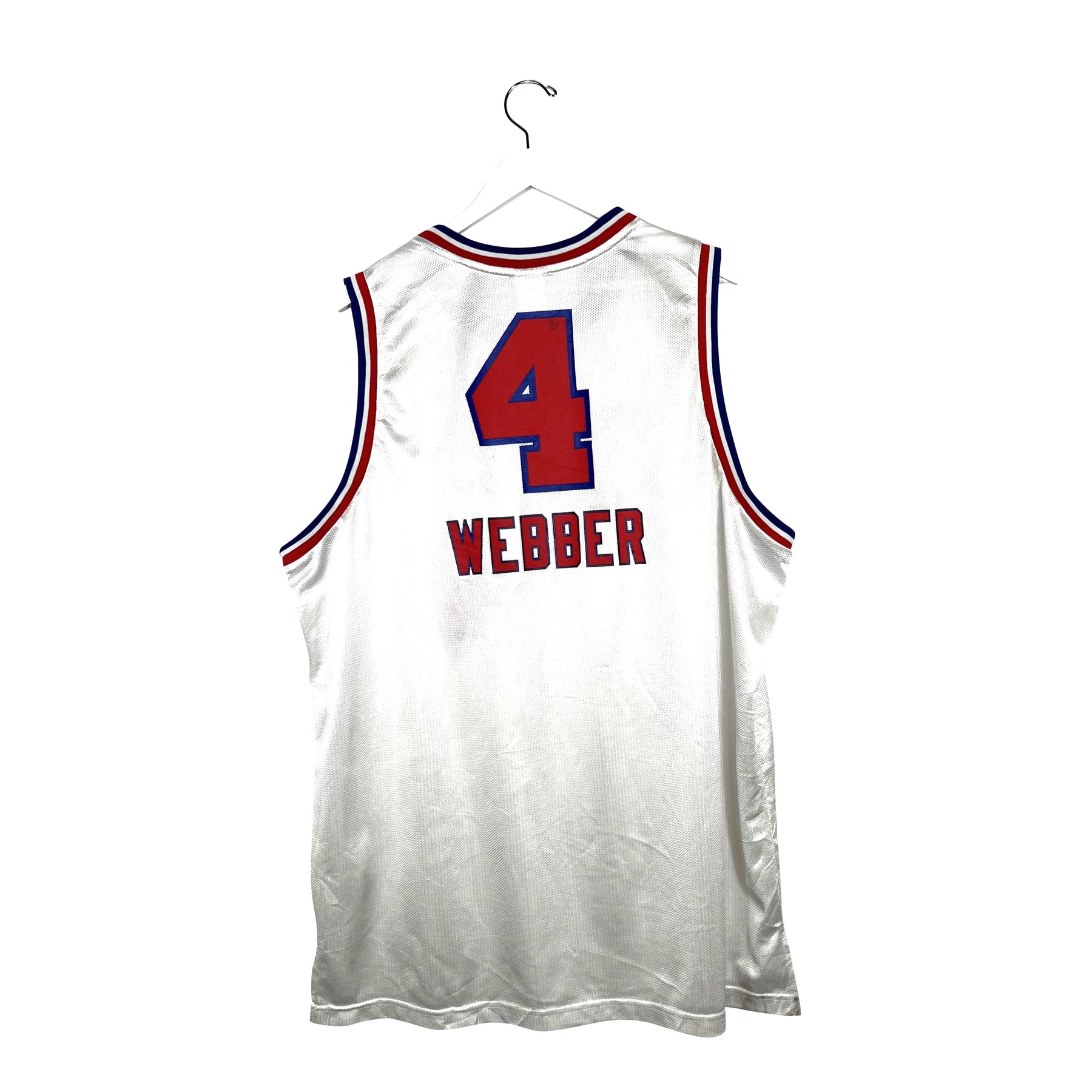Vintage Reebok NBA Sacramento Kings Chris Webber #4 Jersey - Men's 2XL