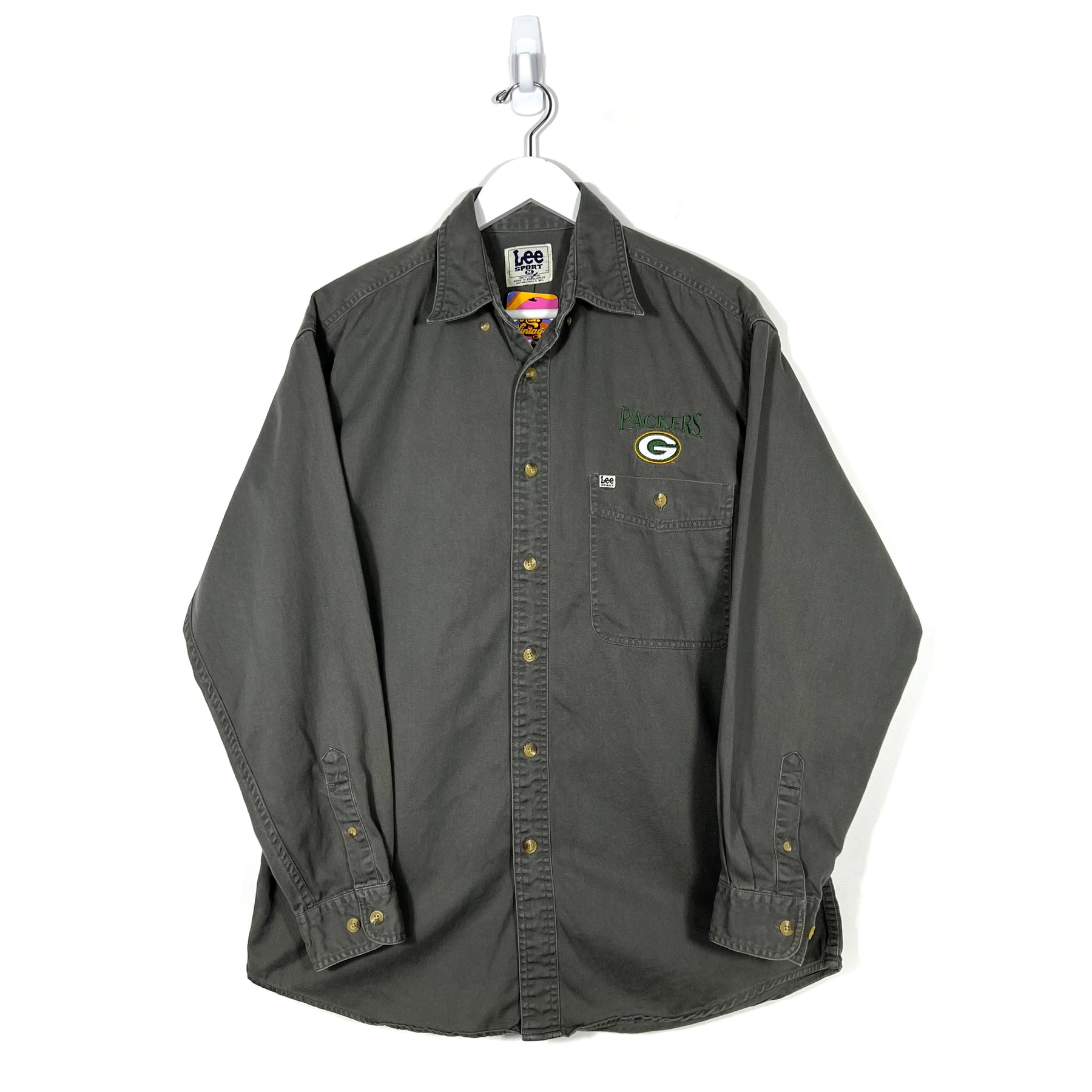 Vintage NFL Green Bay Packers Buttoned Shirt - Men's Medium