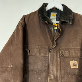 Vintage Carhartt Denim Jacket - Men's Large