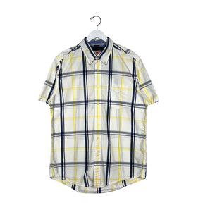 Tommy Hilfiger Half-Sleeve Buttoned Shirt - Men's Large