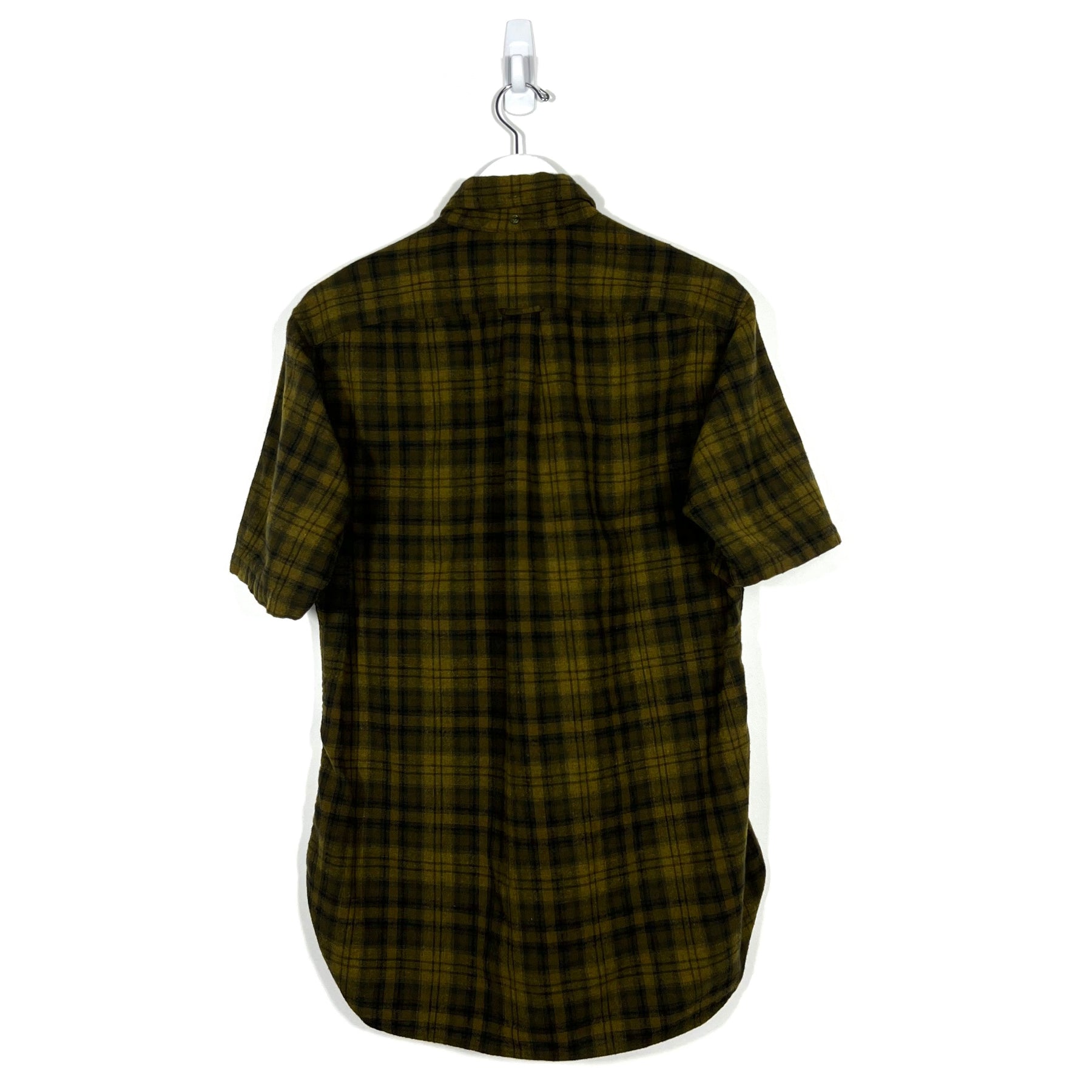 Vintage Pendleton Half-Sleeve Flannel Buttoned Shirt - Men's Large