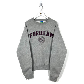 Vintage Champion Fordham University Crewneck Sweatshirt - Men's Medium