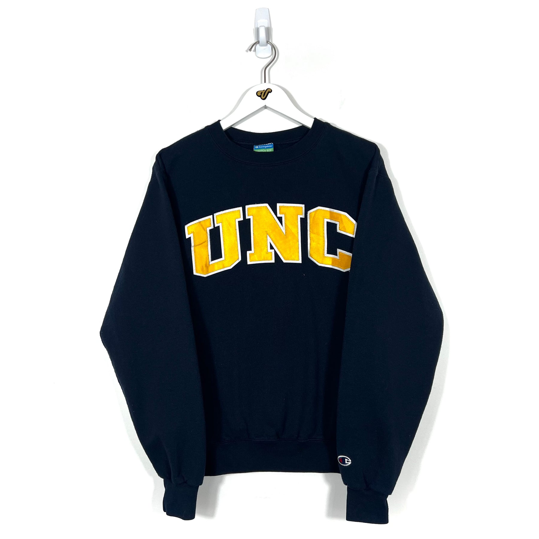 Vintage Champion University of North Carolina Crewneck Sweatshirt - Men's Small