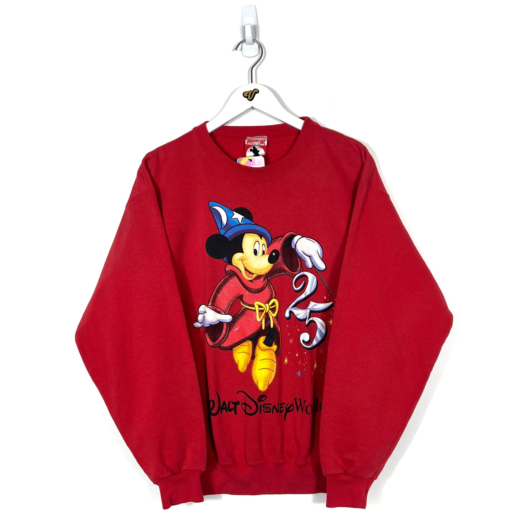 Vintage Disney Mickey Mouse Crewneck Sweatshirt - Men's Small