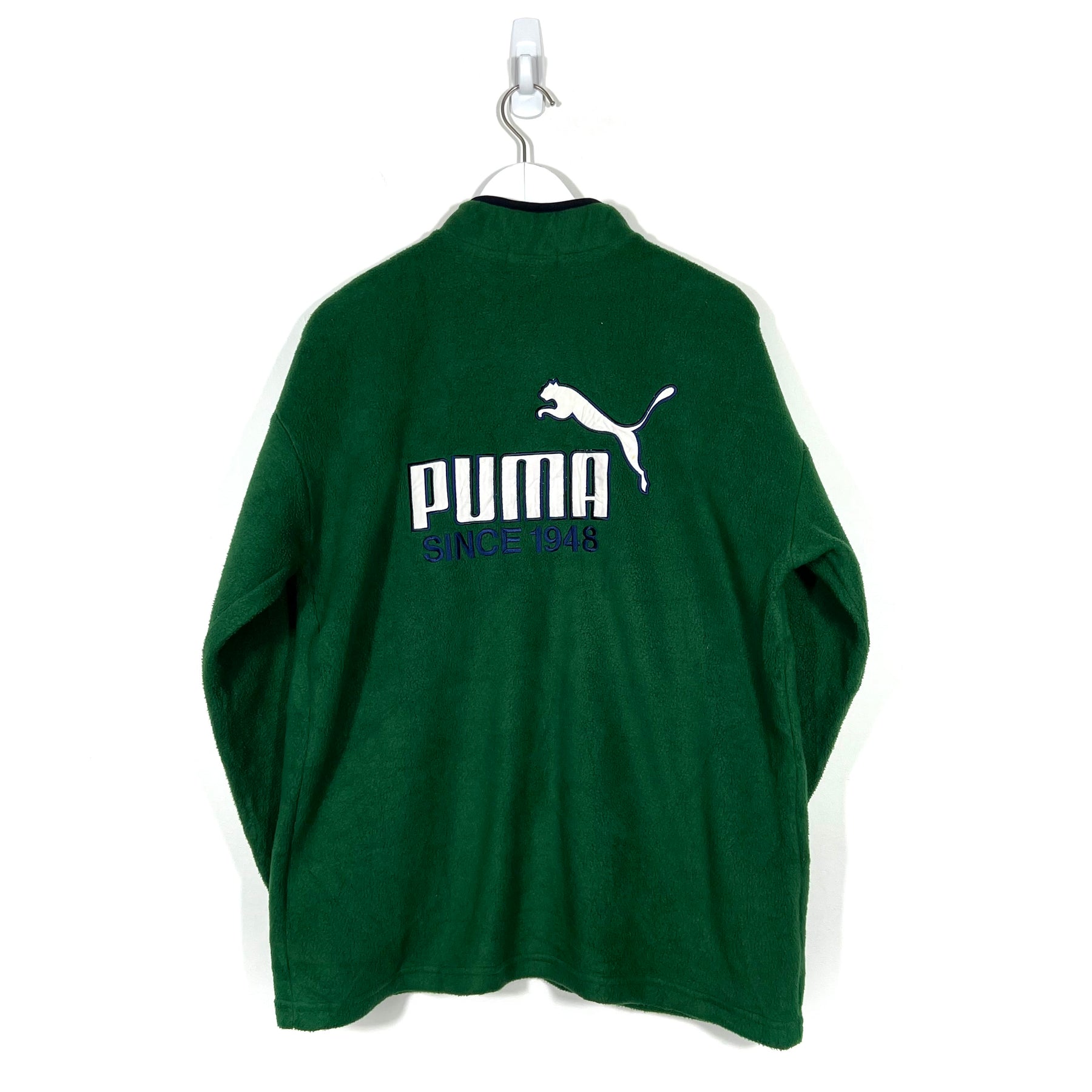 Vintage Puma Fleece Jacket - Men's Medium