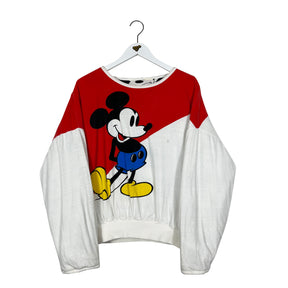 Vintage Disney Mickey Mouse Reversible Sweatshirt - Women's Large