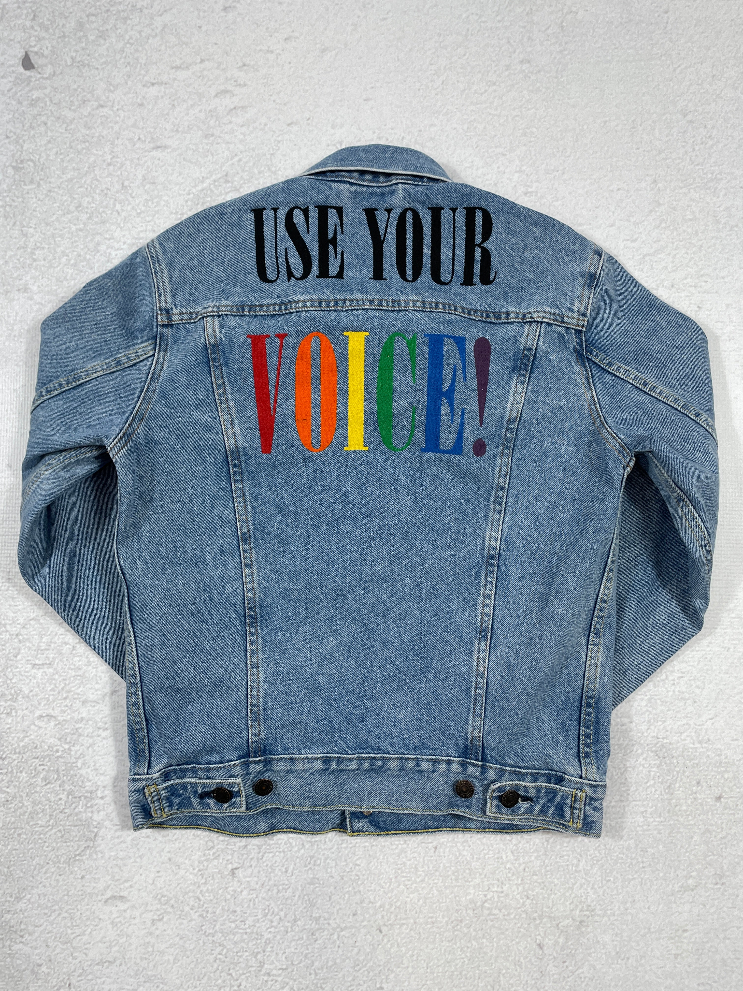 Vintage Levis LGBTQ Denim Jacket - Women's Small