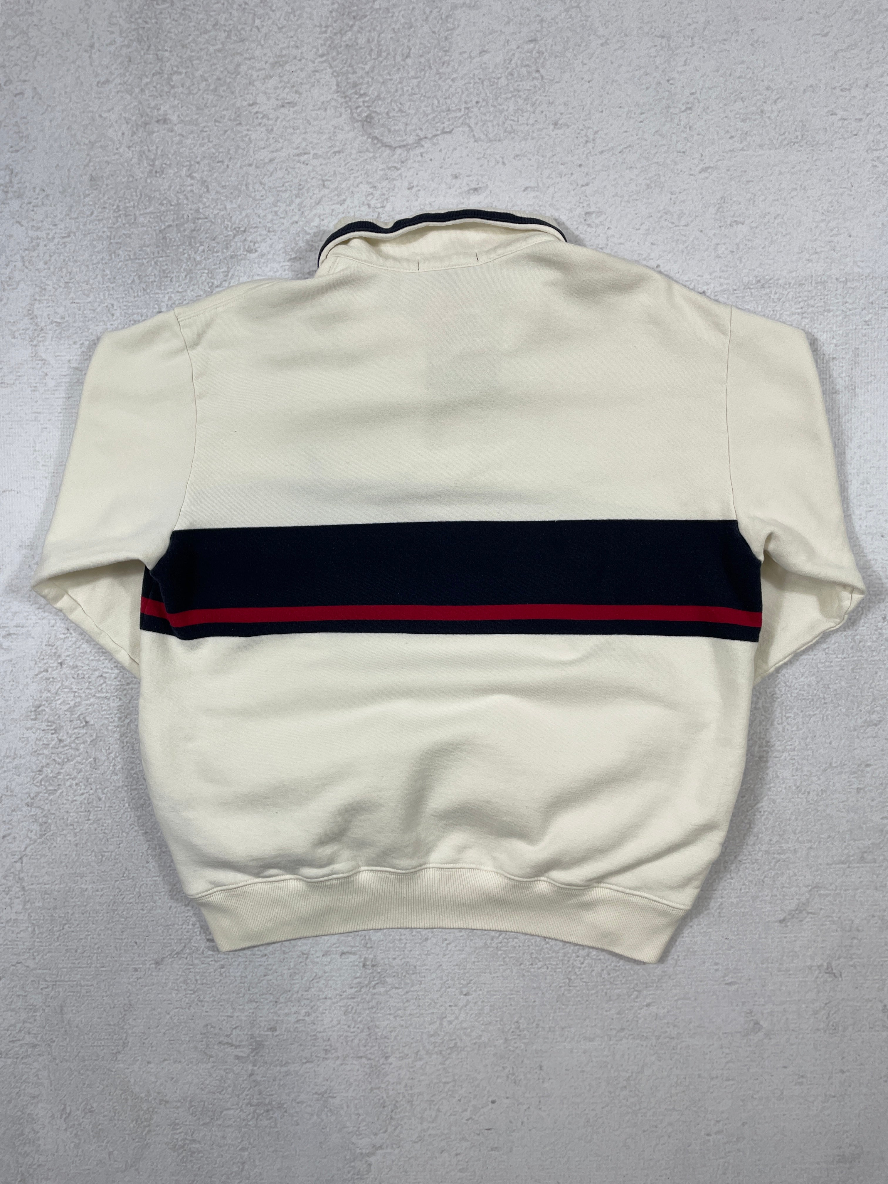 Vintage Nautica 1/4 Zip Sweatshirt - Men's Small