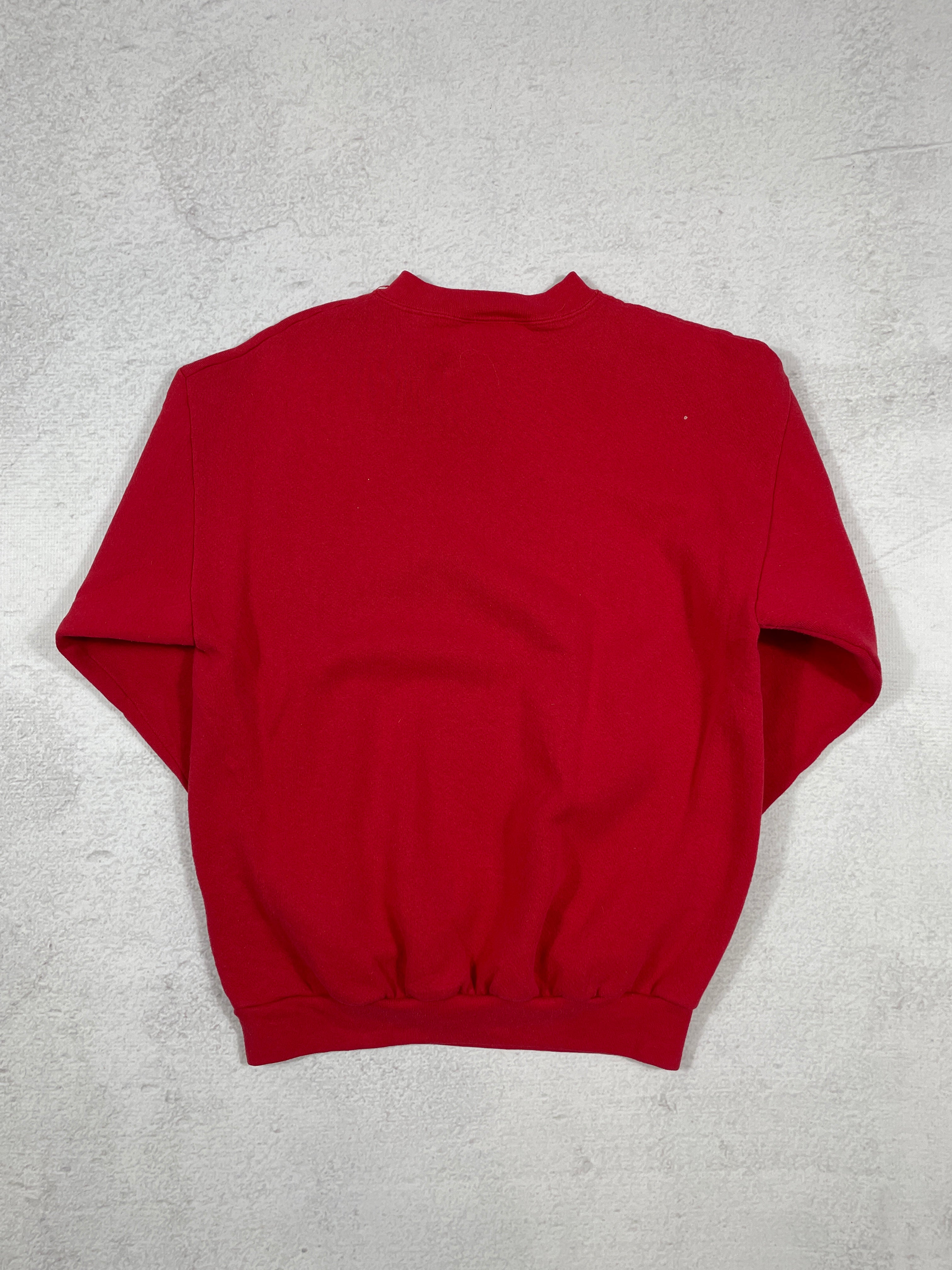 Vintage NHL Detroit Red Wings Crewneck Sweatshirt - Medium