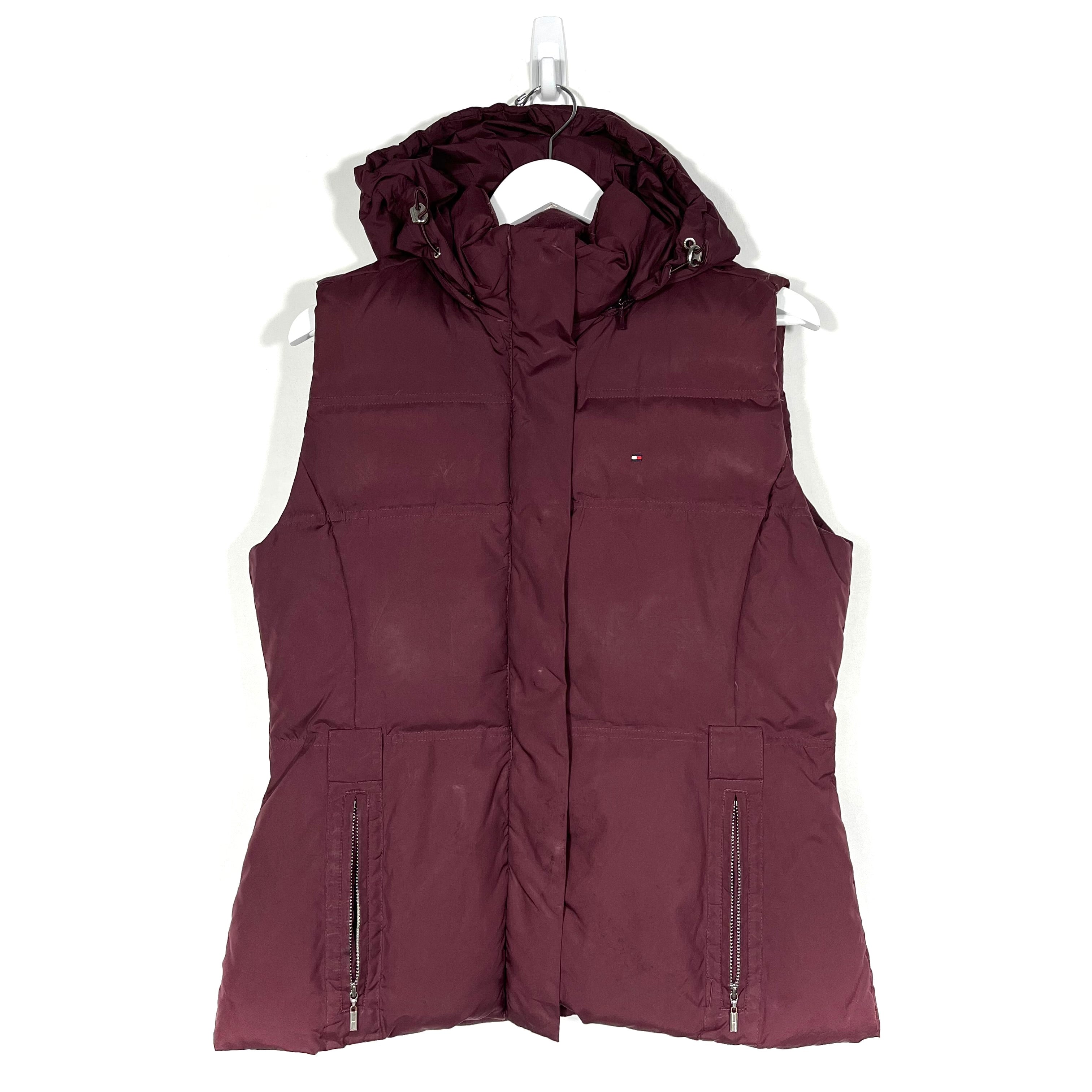 Tommy Hilfiger Hooded Insulated Vest - Women's Large