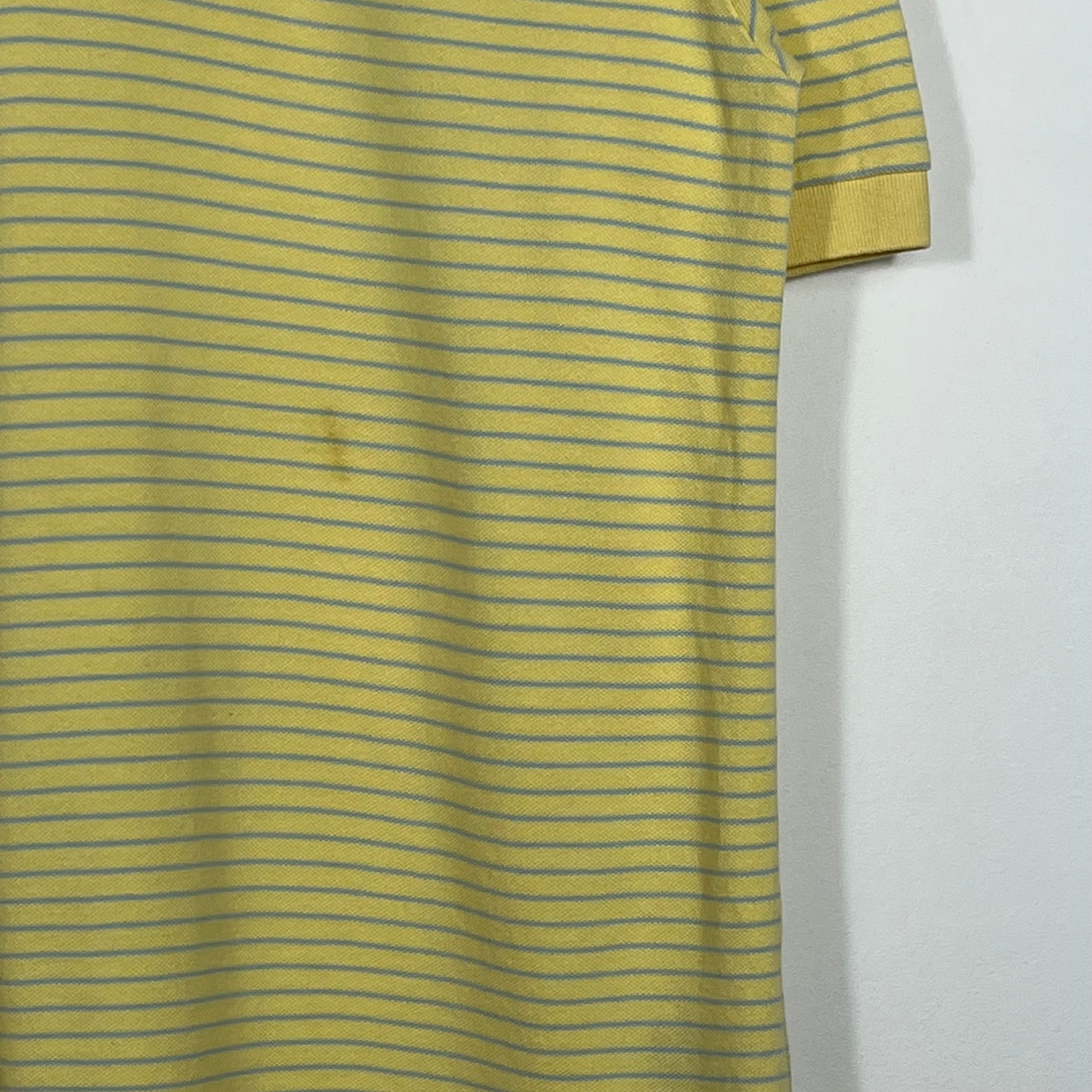 Nautica Striped Rugby Polo Shirt - Men's Large