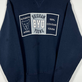 Vintage Champion Brigham Young University Crewneck Sweatshirt - Women's Large