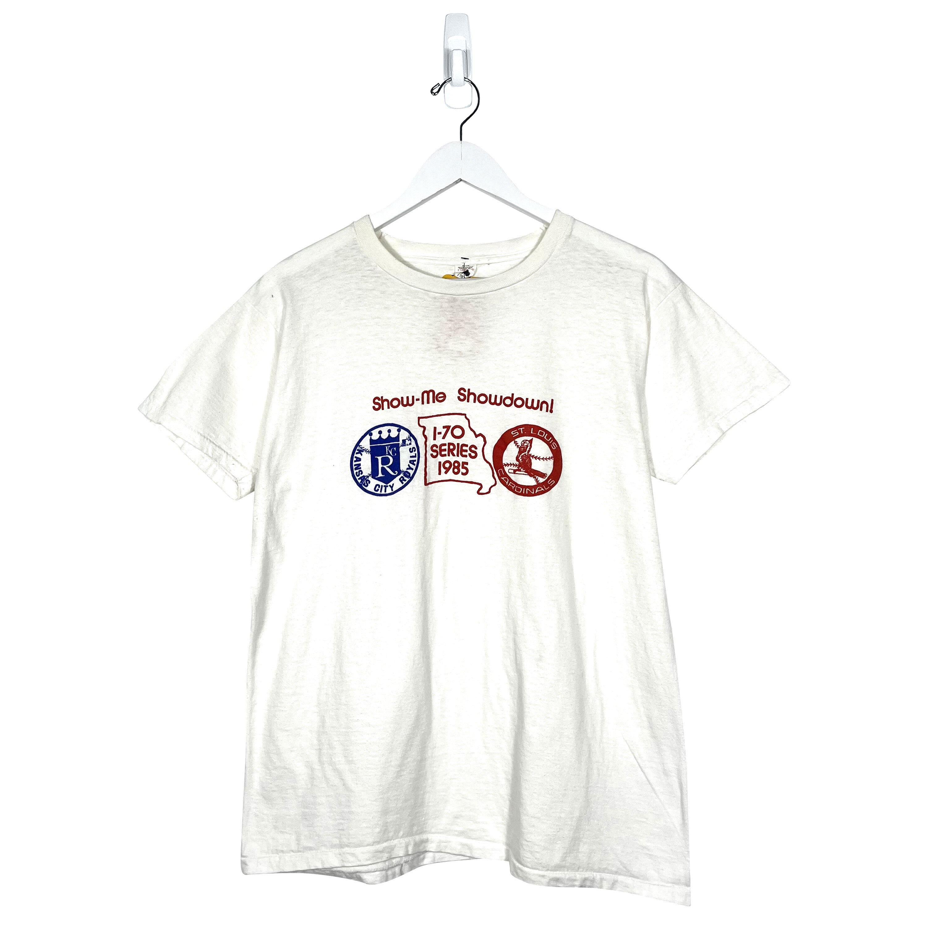 Vintage 1985 MLB World Series T-Shirt  - Women's XL