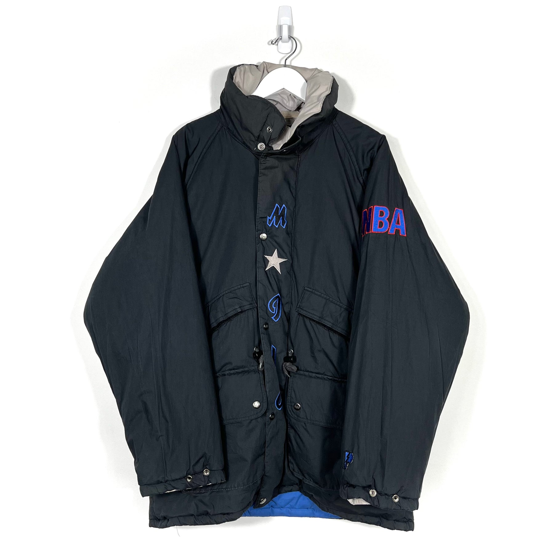 Vintage NBA Reversible Orlando Magic Insulated Jacket  - Men's XL
