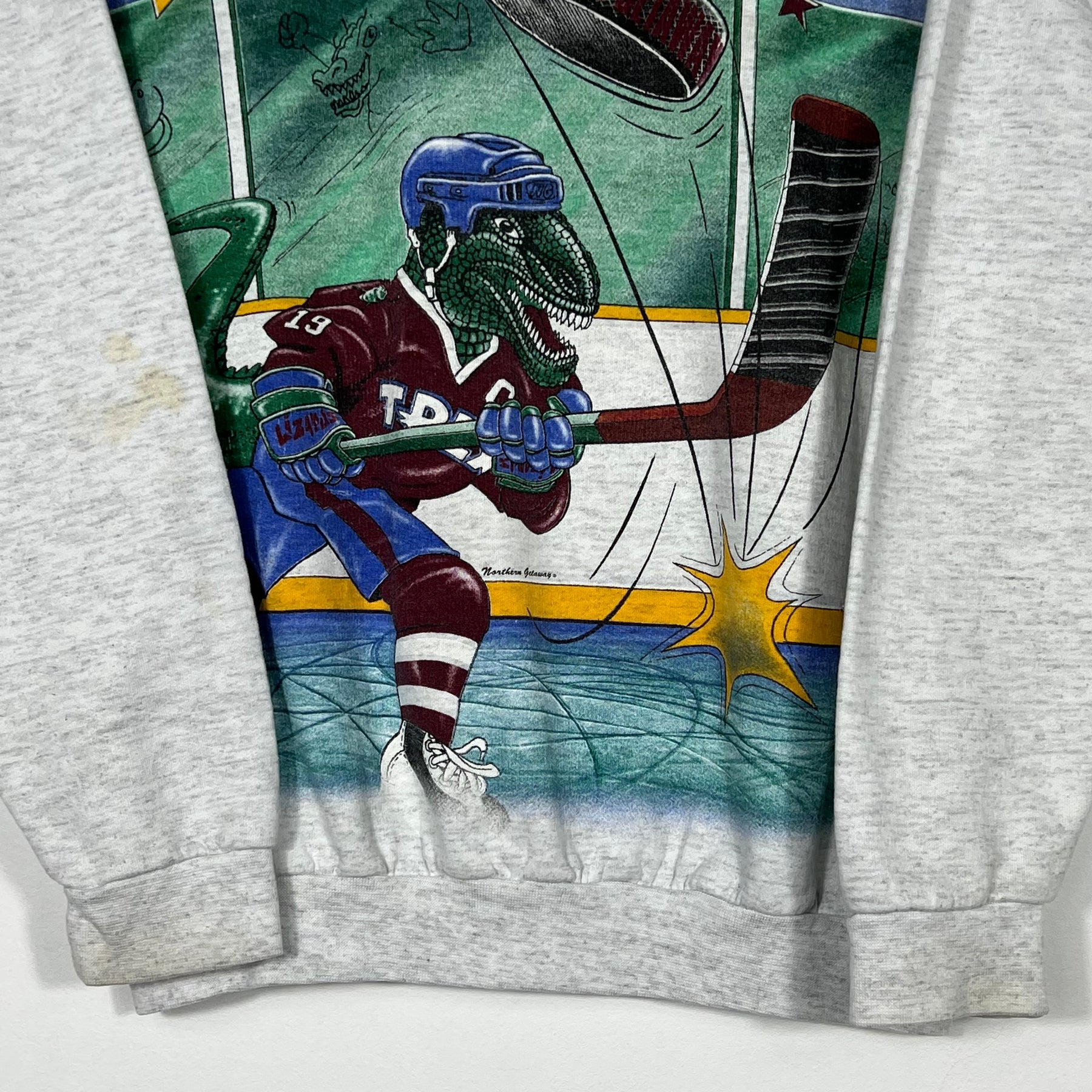 Vintage Hockey Crewneck Sweatshirt - Women's Medium