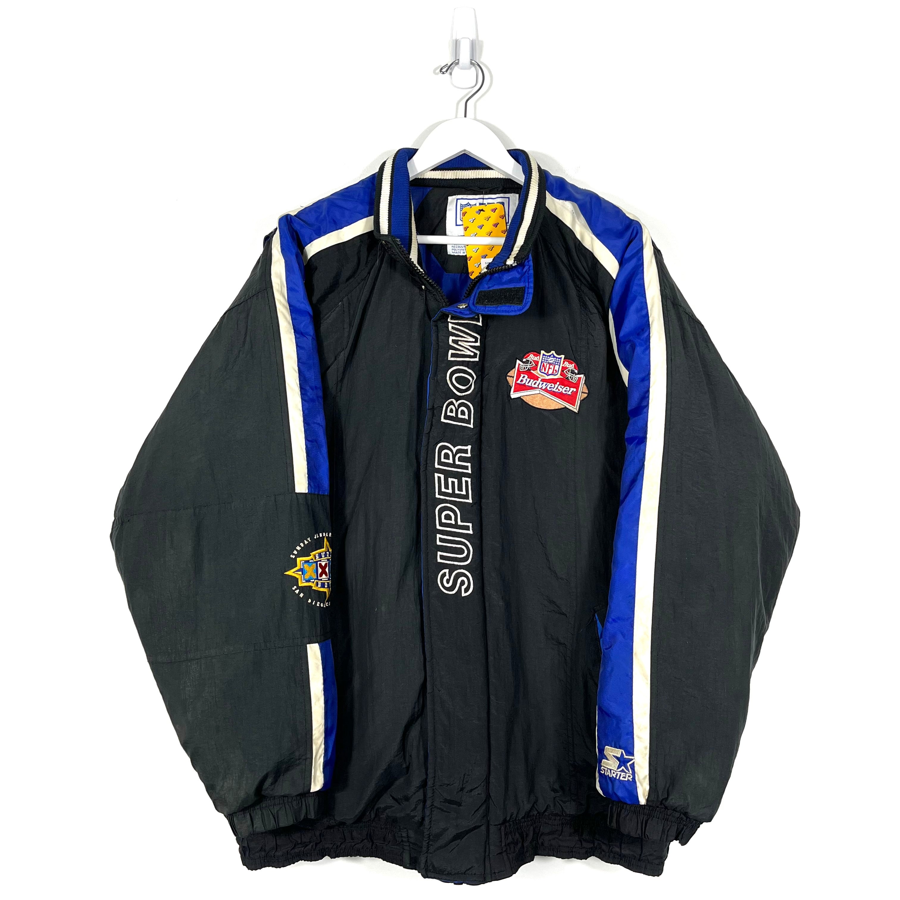 Vintage 1998 Starter NFL Superbowl Jacket - Men's Large