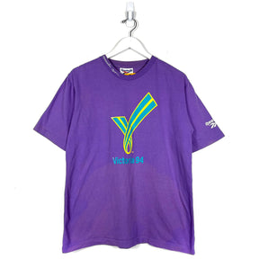 Vintage 1994 Reebok Commonwealth Games Victoria T-Shirt  - Men's Small