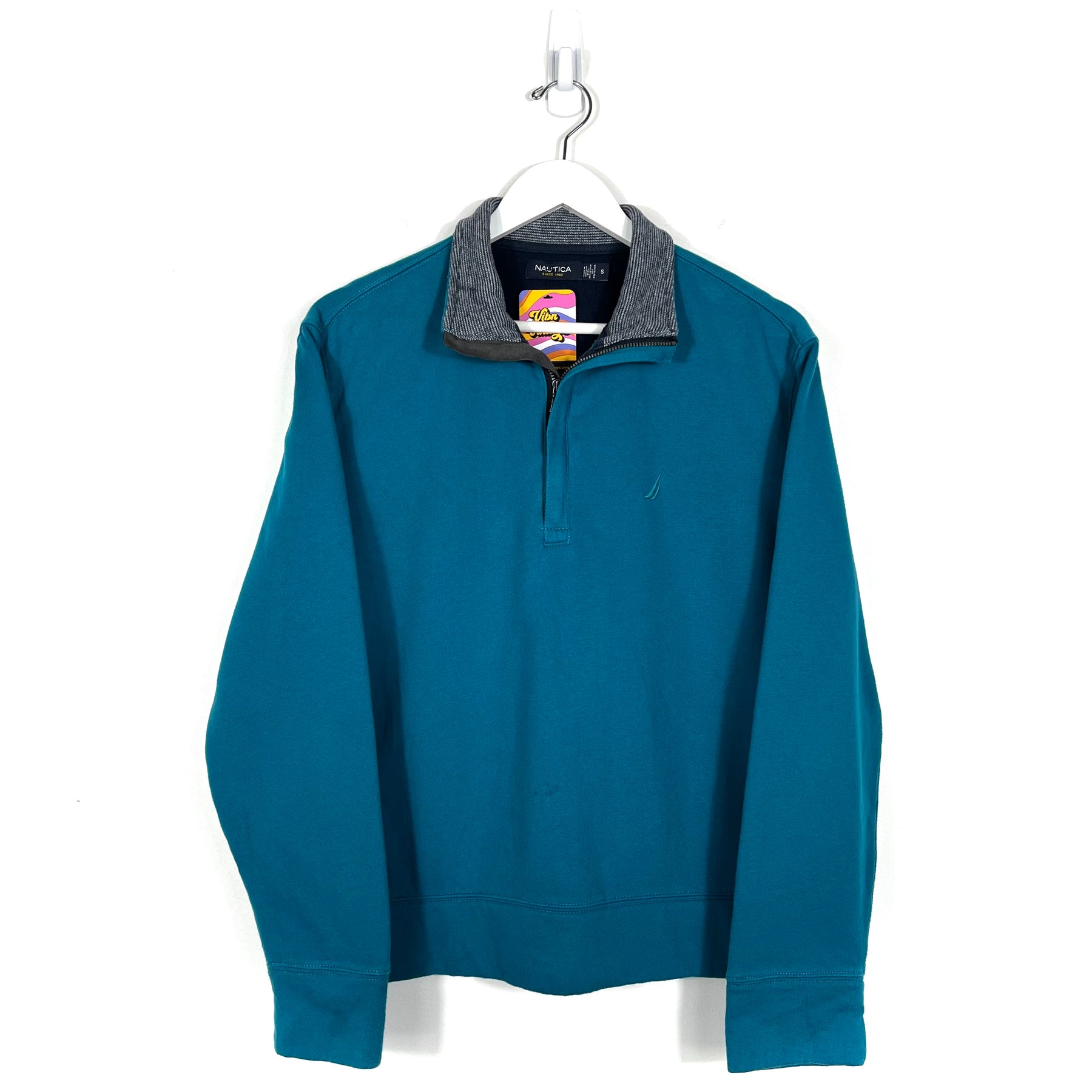 Vintage Nautica 1/4 Zip Sweatshirt - Men's Medium
