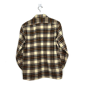 Vintage Pendleton Flannel Button-Down Shirt - Men's Small