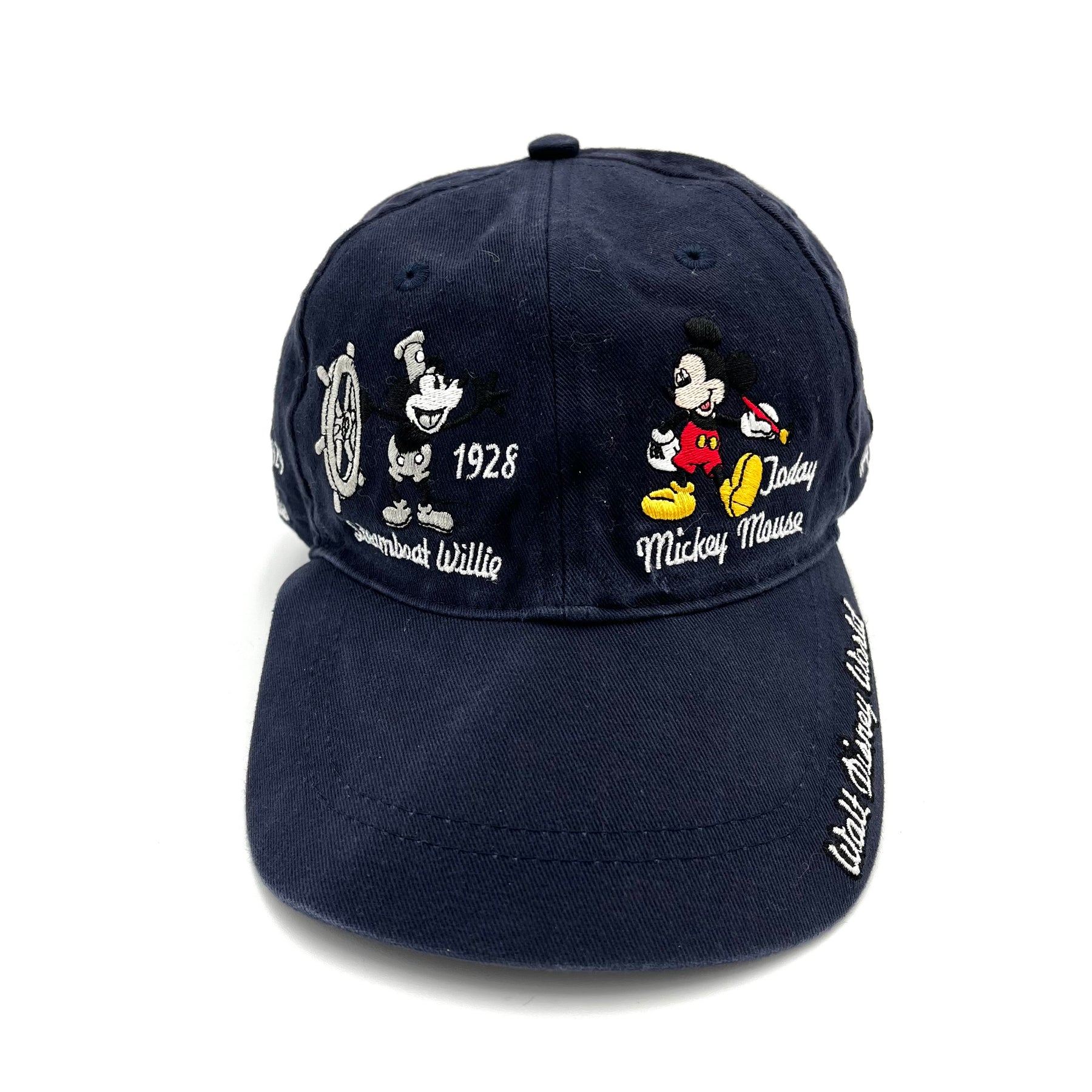 Vintage Disney Mickey Mouse Strap-Back Hat - Adult OSFA