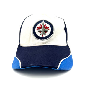 Vintage Reebok NHL Winnipeg Jets Strap-Back Hat - Adult OSFA
